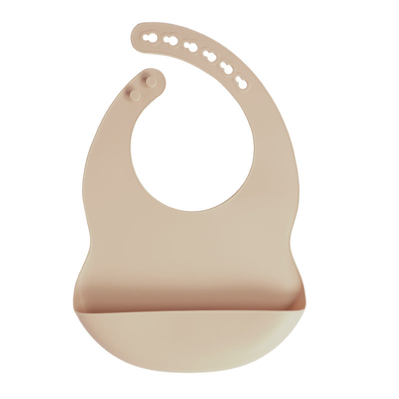 Silicone Bib Baby Feeding Bib Waterproof Qualité alimentaire