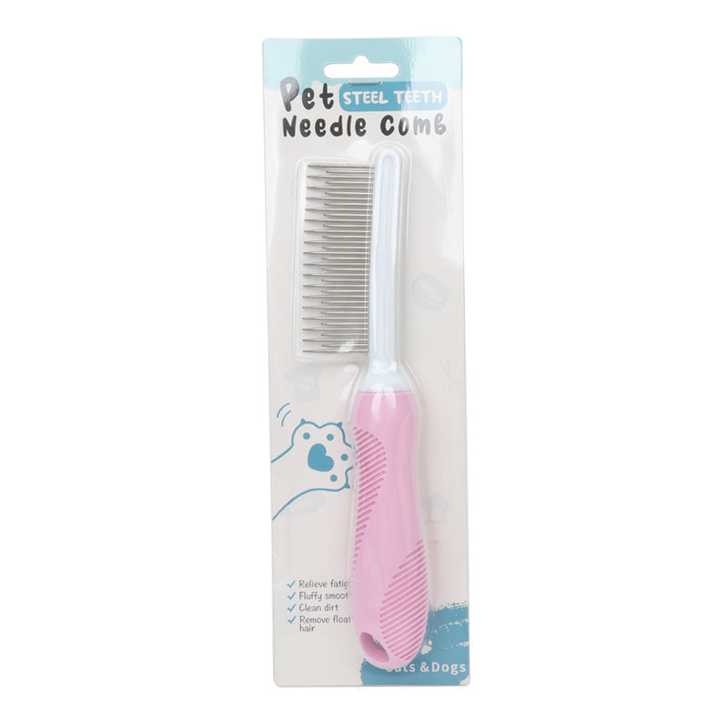 Démanchement de chat et démêlant peigne chien de toilettage et outil de nettoyage