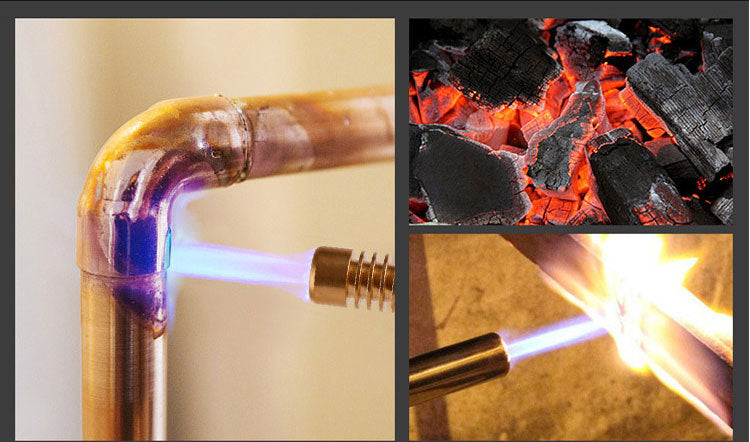 Pistolet à flamme en cuivre Pistolet à souder à usage domestique Petit pistolet à pulvérisation Buse portable