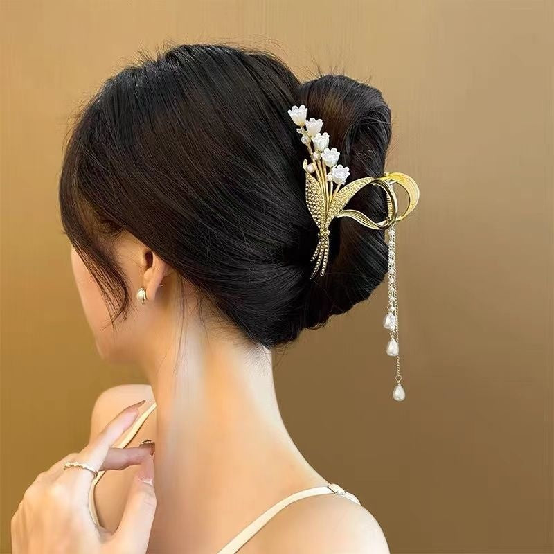 Mode pour femmes Grandes Barrettes à papillon