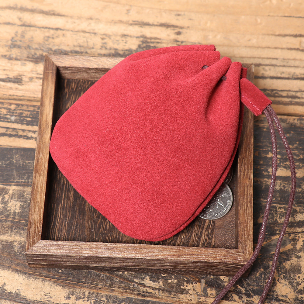 Pochette de rangement à cordons tressé en première couche