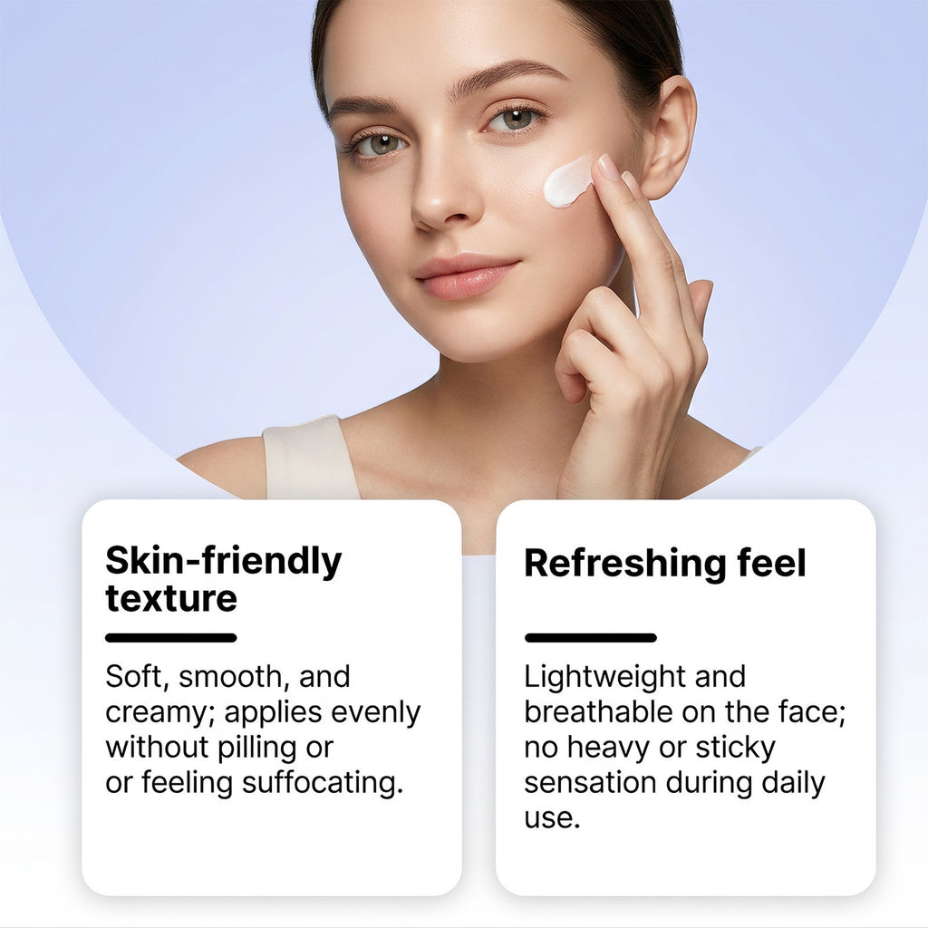Crème soin du visage rafraîchissante Crème hydratante