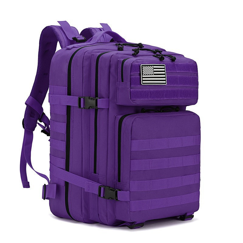 Outdoor 45L Sac à dos tactique Randonnée Hommes et femmes Sac à épaule