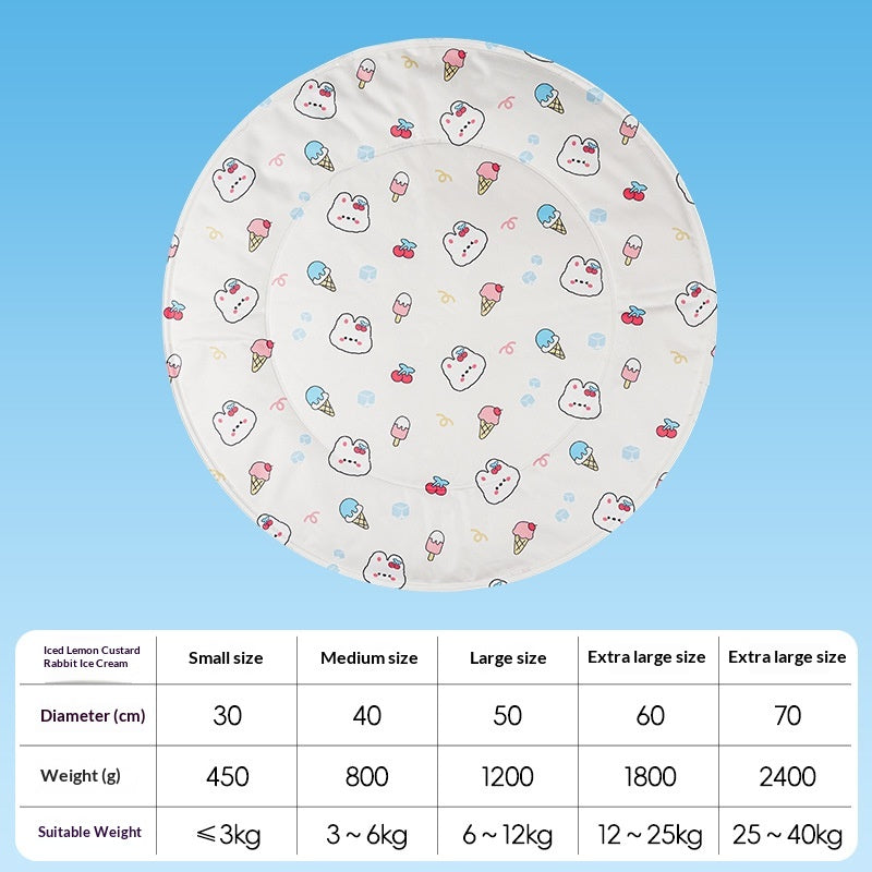 Paillasson circulaire de refroidissement d'été