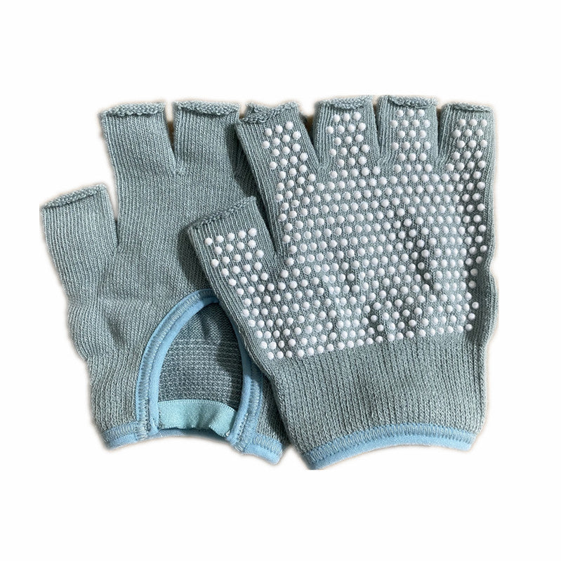 Gants antidérapants de yoga aérien en coton respirant