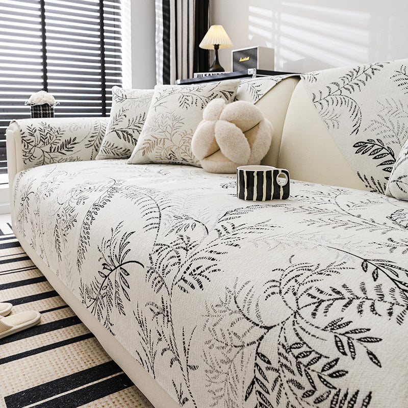 Coussin de canapé en cuir haut de gamme rétro, léger et luxueux