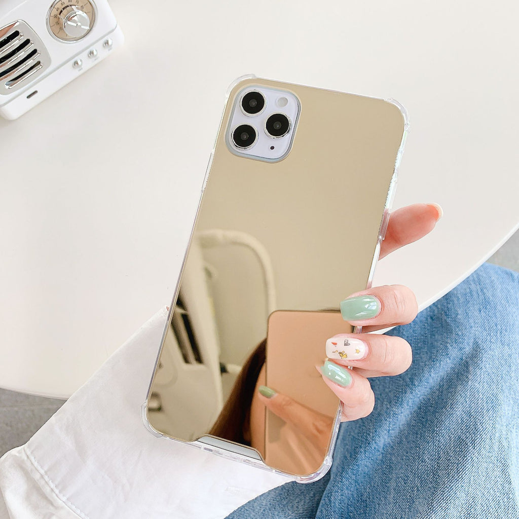 Boîtier de téléphone de protection souple tout inclus pour miroir Shell
