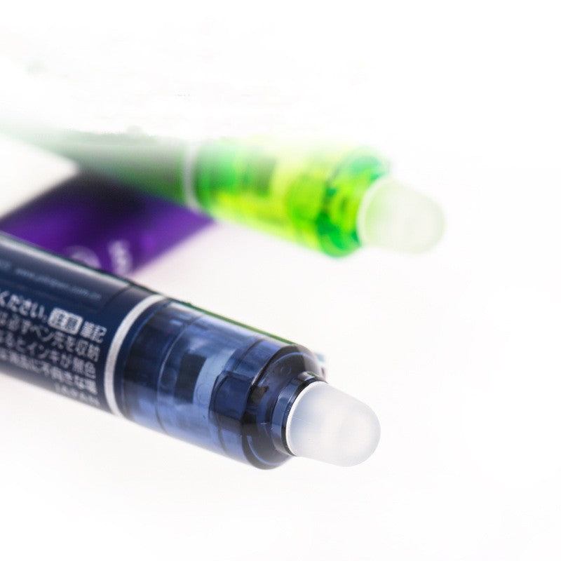 Stylo Potluck Scrub Easy Effacer Jeu de pression de stylo neutre de couleur