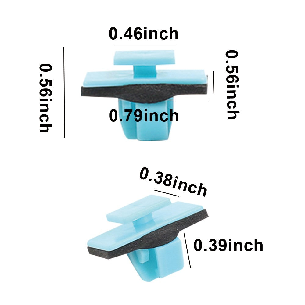 50pcs Pour Hyundai Santa KIA Side Moulding Clips de bande de porte 877561F000