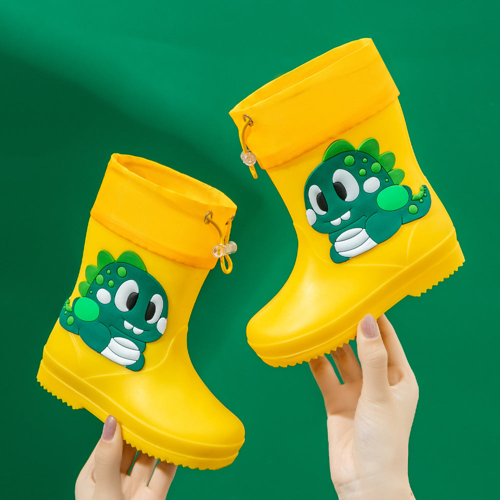 Bottes de pluie pour enfants Cartoon Waterproof Short Tube Rain Shoes