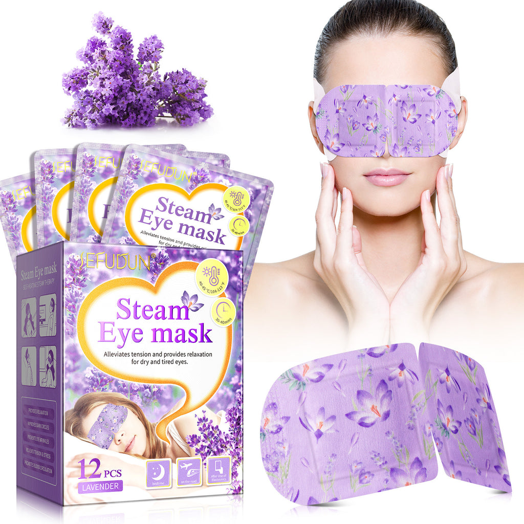 Masque jetable pour les yeux Chauffage à vapeur SPA