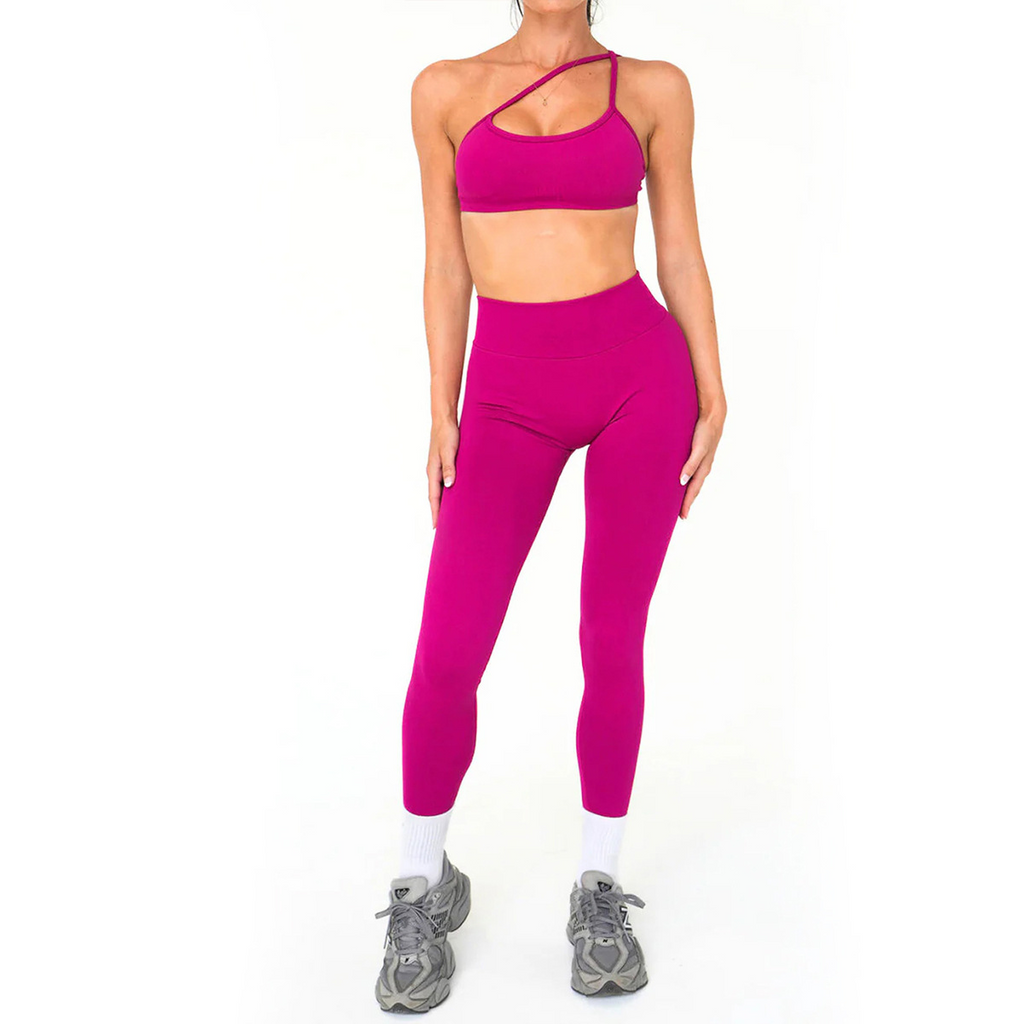 Sans couture Tight Yoga Outfit with Back V Waist-Cinching Design