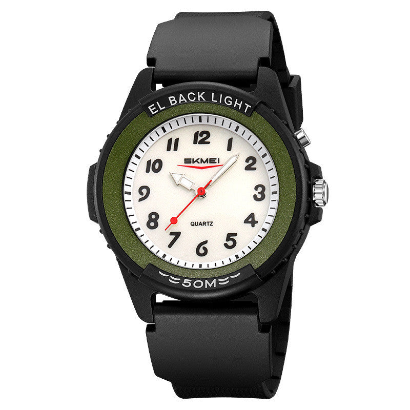 Trendy Minimalist et Colorful Watch pour Teensstylish frais lumineux et étanche S