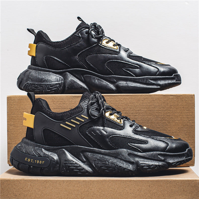 Hommes Mesh Sports-casual Chaussures en hausse de hauteur