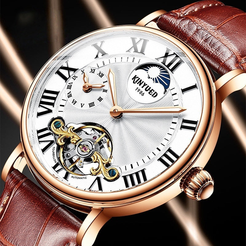 Automatic mechanical Tourbillon watch