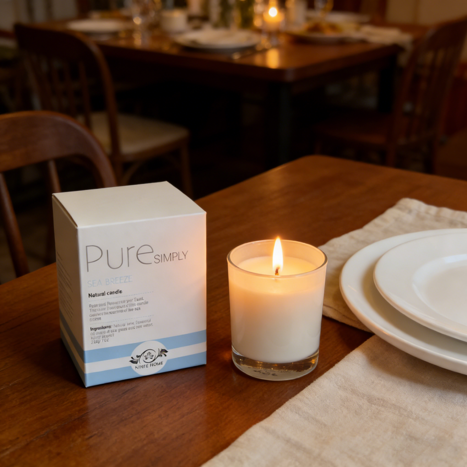 Bougie parfumée à la cire de soja