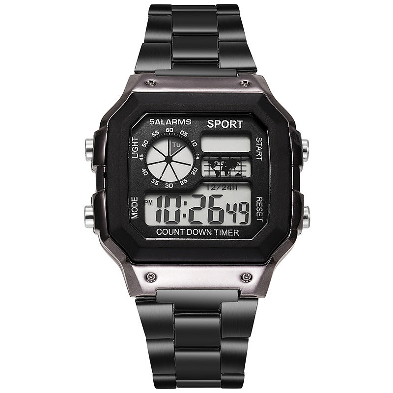 Montres hommes mode Personnalité LED lumineux