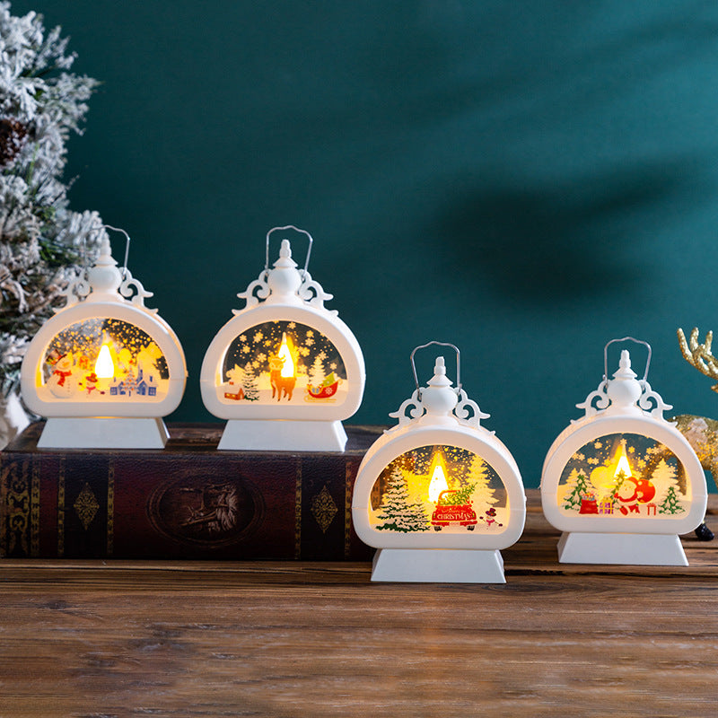 Décoration de Noël Fournitures Lampe Portable pour Enfants