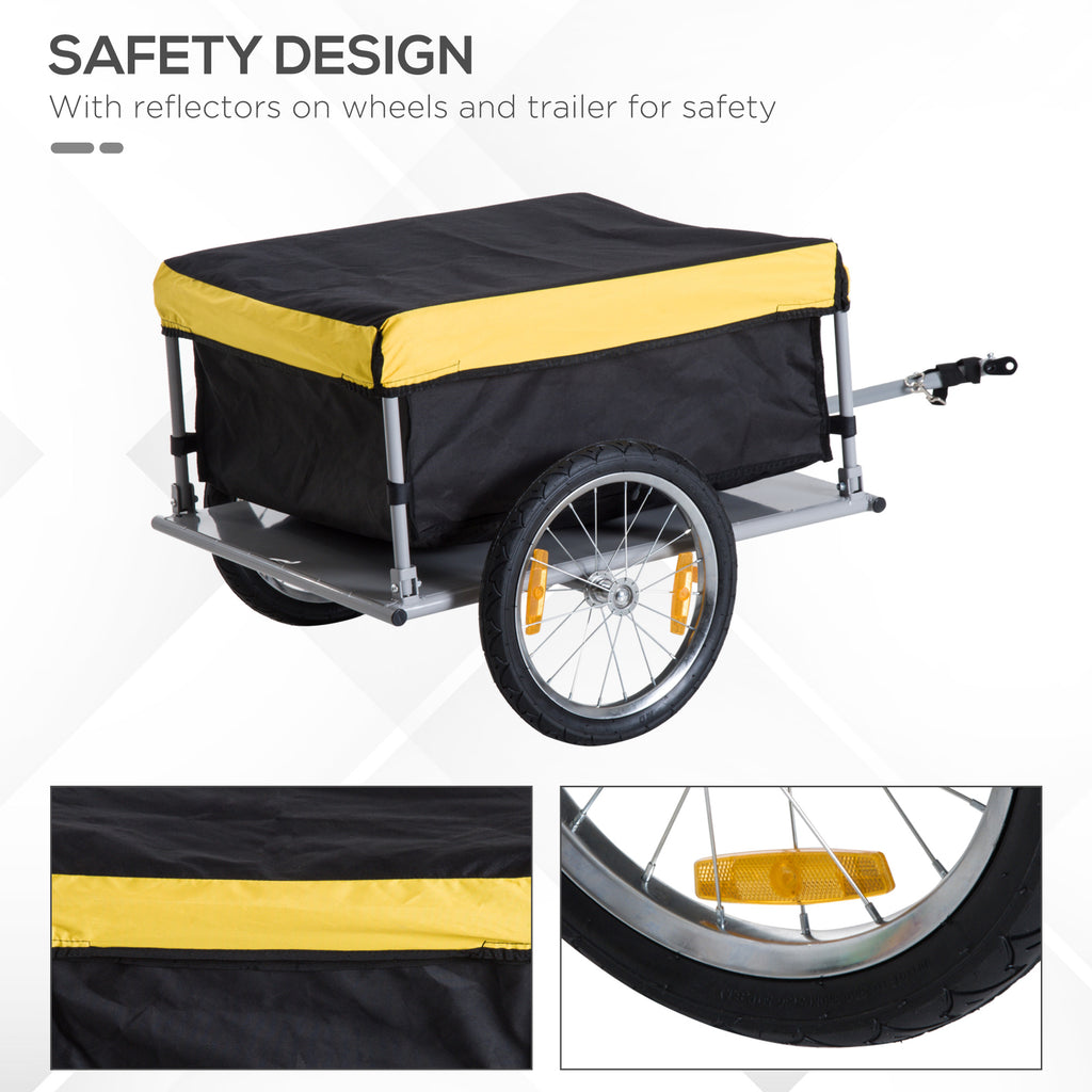 Bicycle cargo trailer
