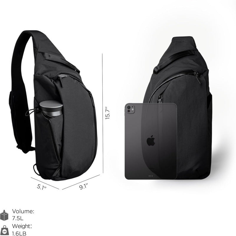 Sac croisé polyvalent Epaule gauche Epaule multifonctionnelle