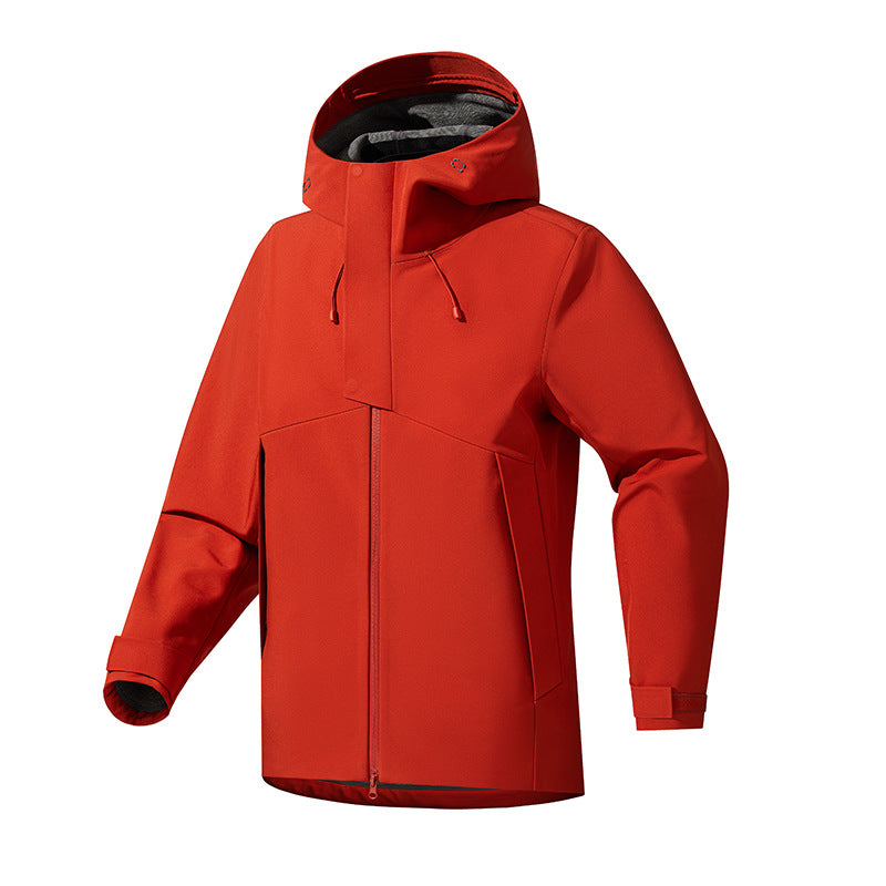 Hommes Outdoor Windbreaker Casual Veste à capuche