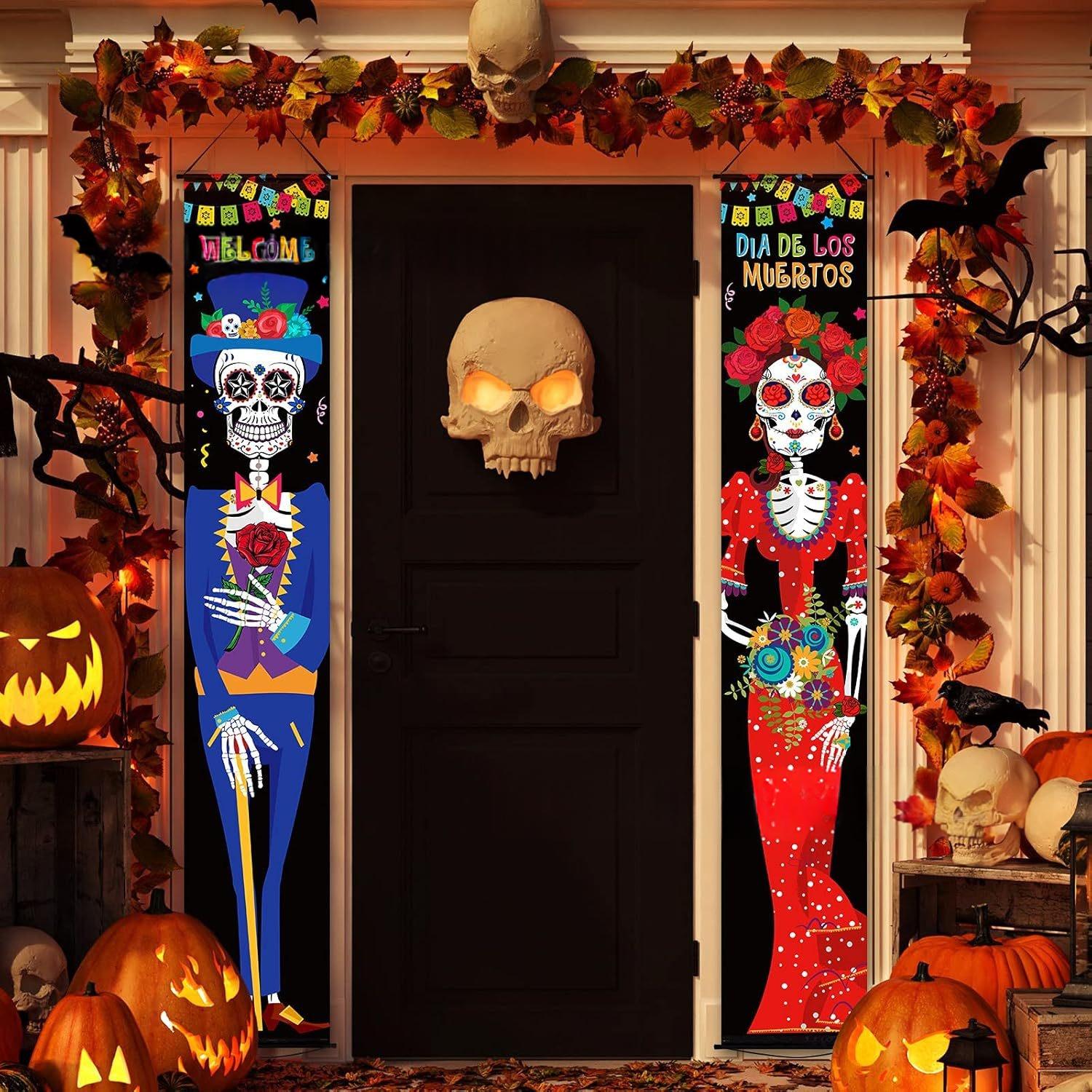 Journée mexicaine des décorations de couplet mort