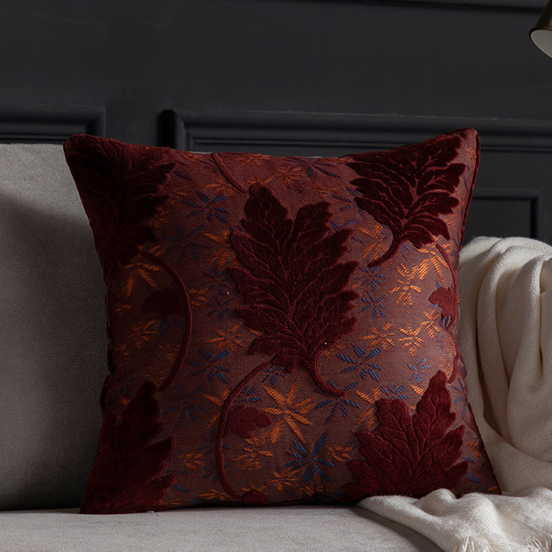 Couverture d'oreiller en coussin de coussin Jacquard
