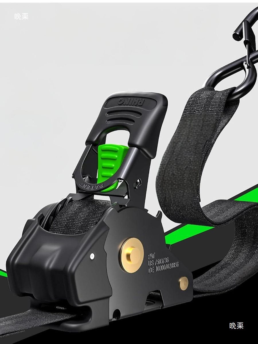 Self-Retracting Ratchet Tie-Down Strap for SUV RV