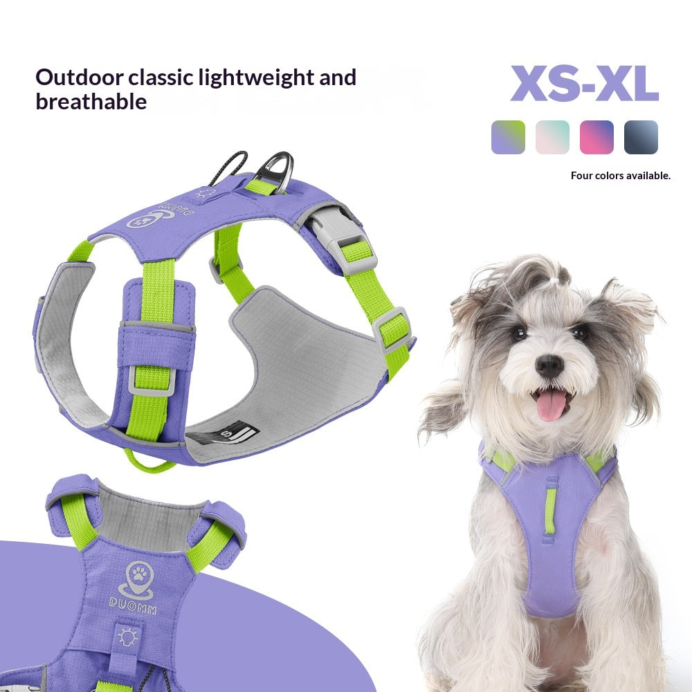 Harnais de chien à séchage rapide multifonctionnel