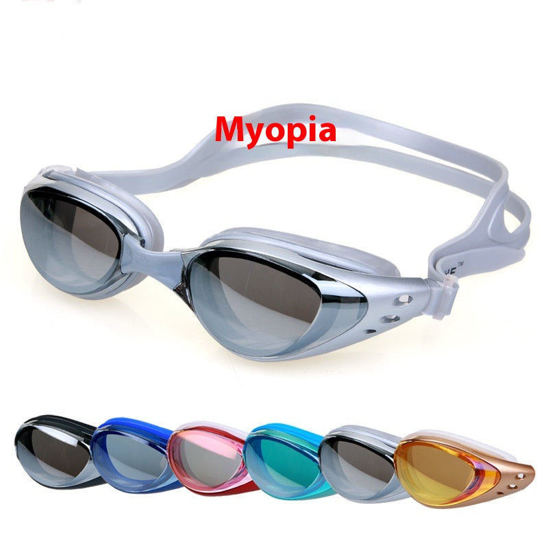 Lunettes de natation anti-fog Myopia étanches Opt6100