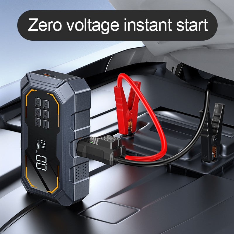5 En 1 voiture J Ump Banque d'alimentation avec compresseur d'air et booster de batterie légère