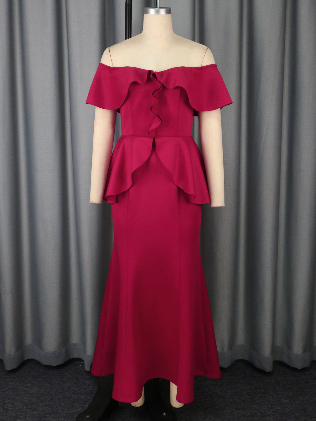 Robe en queue de poisson sans chaussure