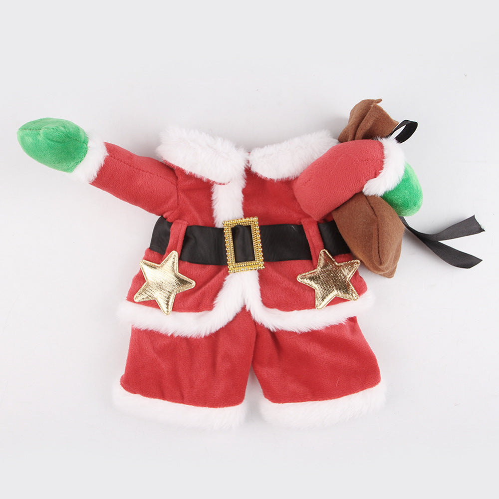Déguisement du Père Noël pour chats et chiens