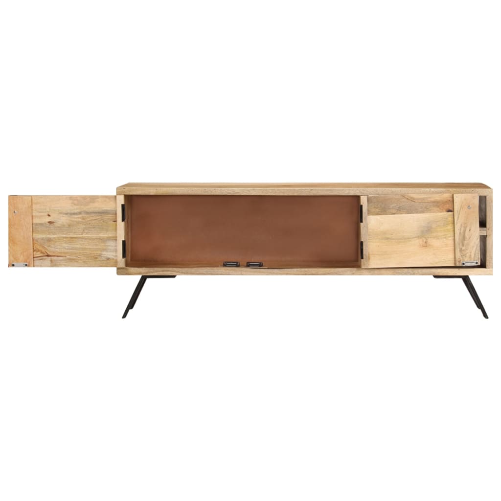 TV armoire 110x30x40 cm en bois de mangue massif