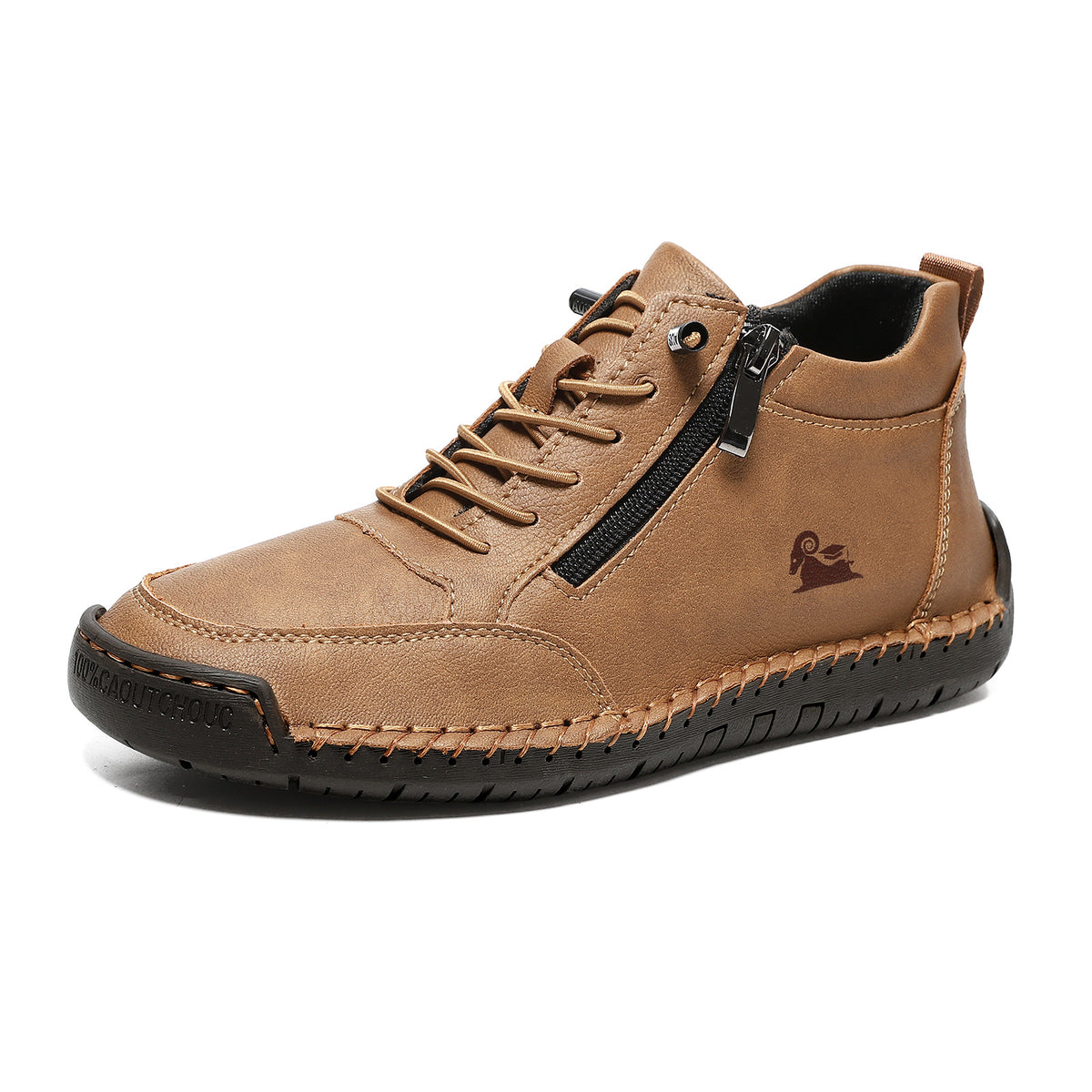 Chaussures femmes cousues à la main Soft Sole Plat Casual