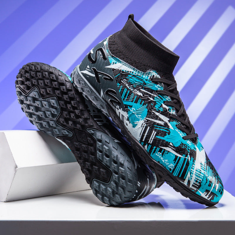 Chaussures de football haut de gamme pour adolescents et enfants
