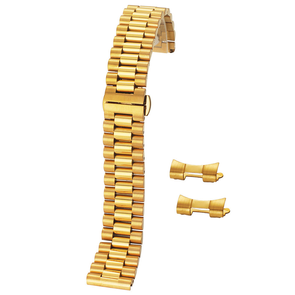 Bracelet de style bohème trois perles en acier inoxydable