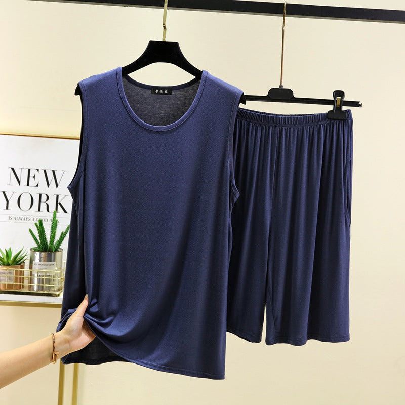 Plus Size Sleeveless Top and Shorts