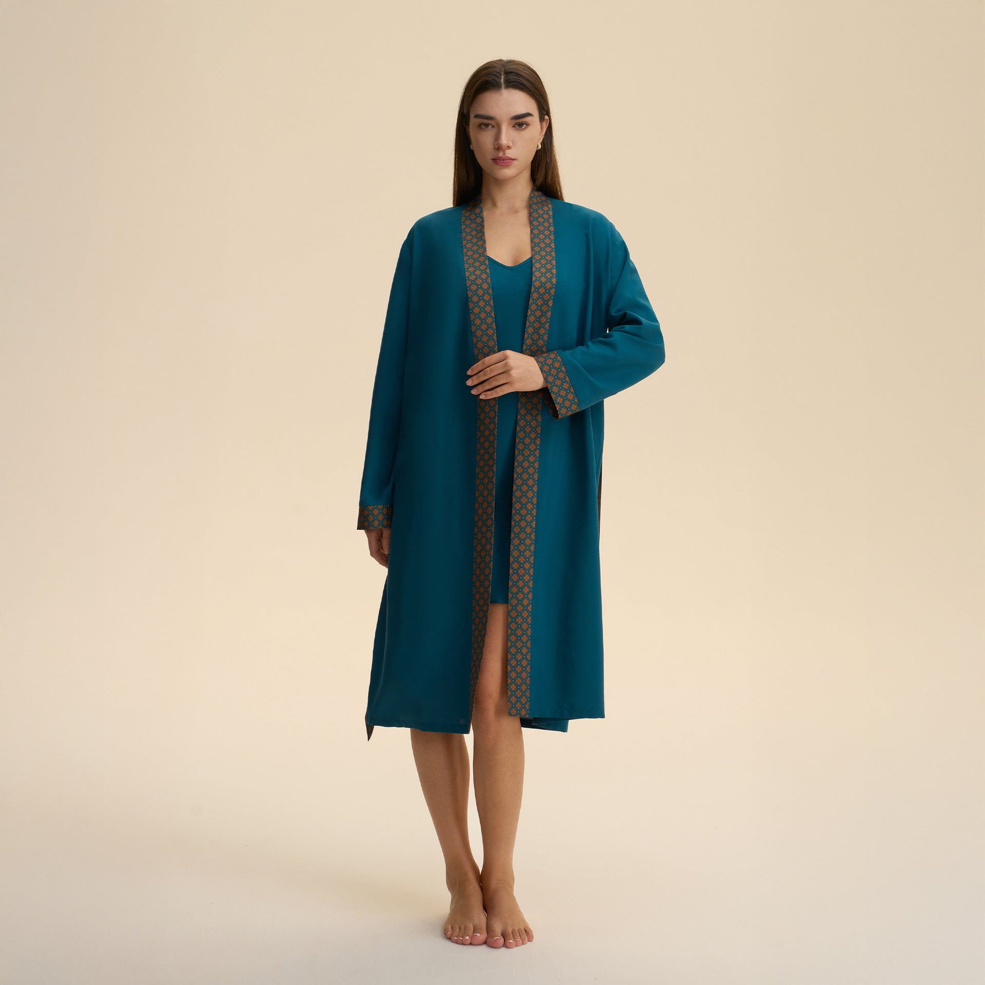 Loose Casual Middle Eastern style une chemise de nuit pour les couples Long coton en forme de nuage Lo