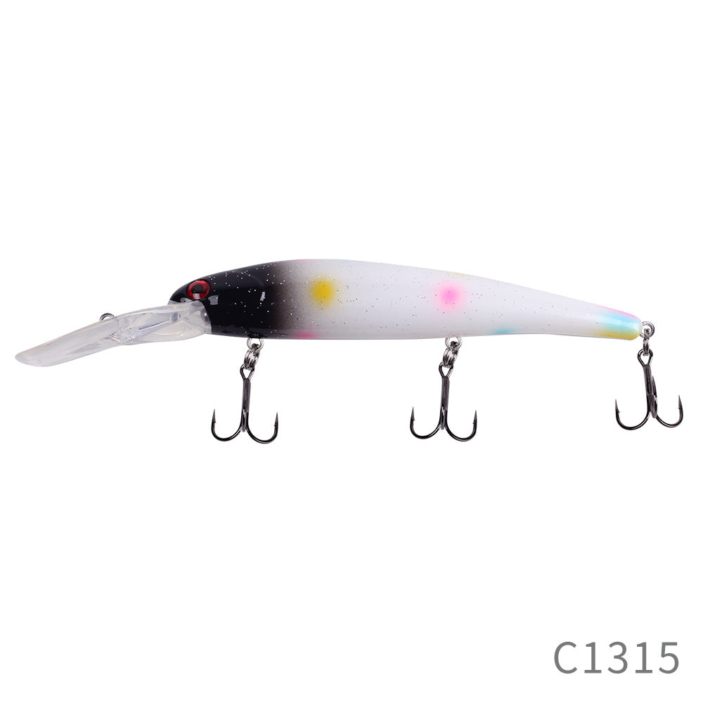 Long Tongue Plate Road Subbait 120mm20g Floating Deep Diving Bait de pêche Mino
