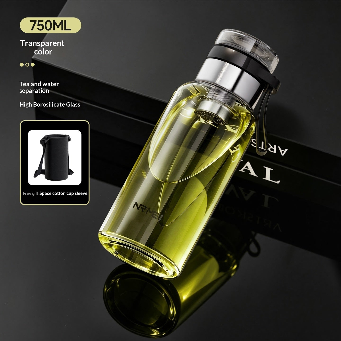 Coupe d'eau portable à grande capacité résistant à la chaleur
