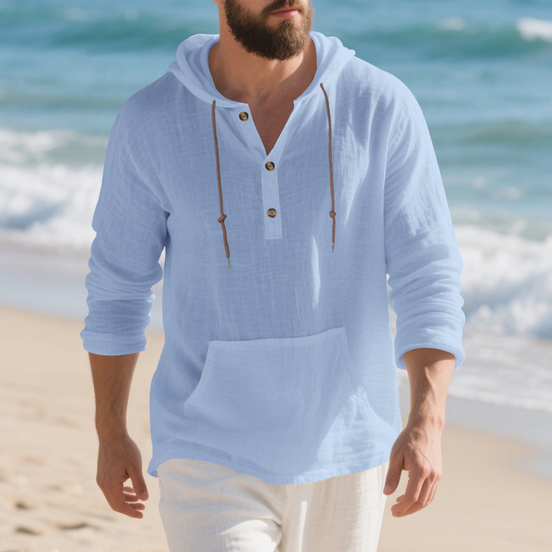 T-shirt à manches longues pour hommes