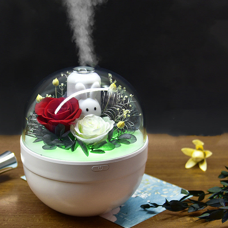 Fleur Immortelle Créative Diffuseur d'arôme Humidificateur