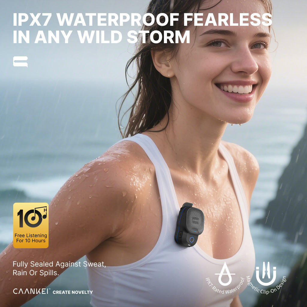 Portable extérieur Mini Bluetooth Haut-parleur Sports Natation Fitness