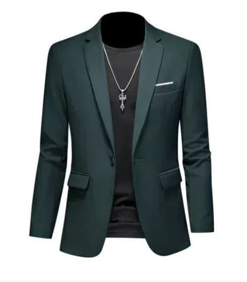 Veste homme à la mode plus-taille Slim-Fit