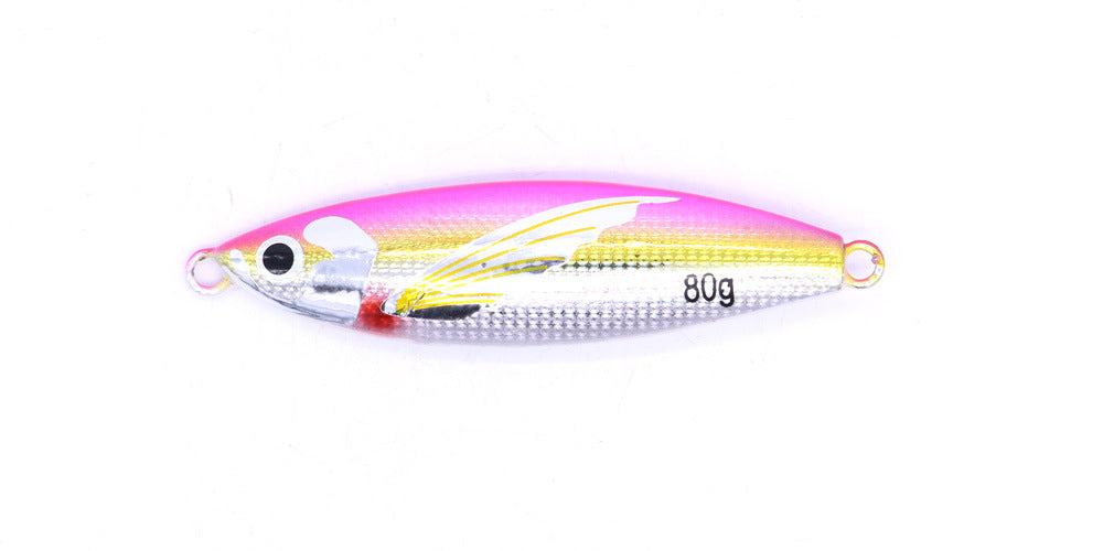 Lumineux Belly Wings Bait Sea Fishing Bateau de pêche
