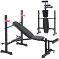 Banc de poids réglable avec rack