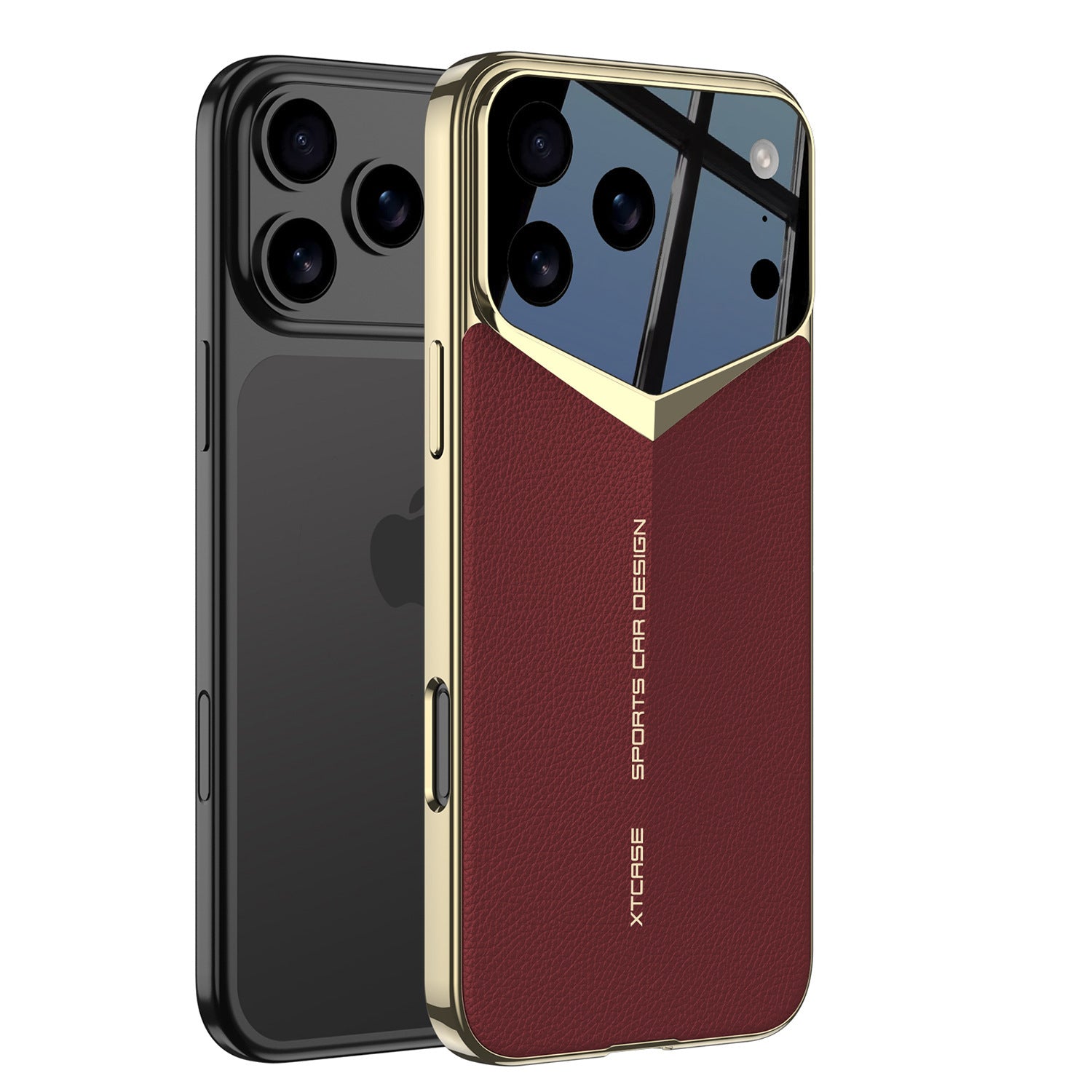 17 Coque de téléphone Pro Max Couverture de protection intégrale ultra-mince