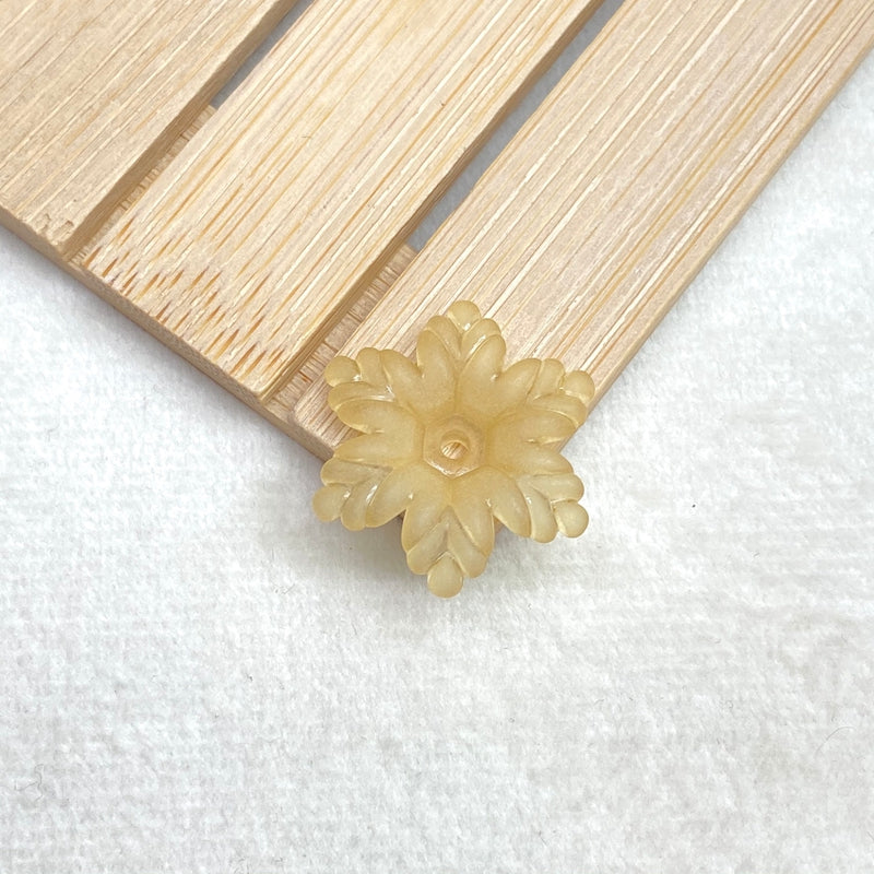 Matte Acrylic Snowflake Spacers