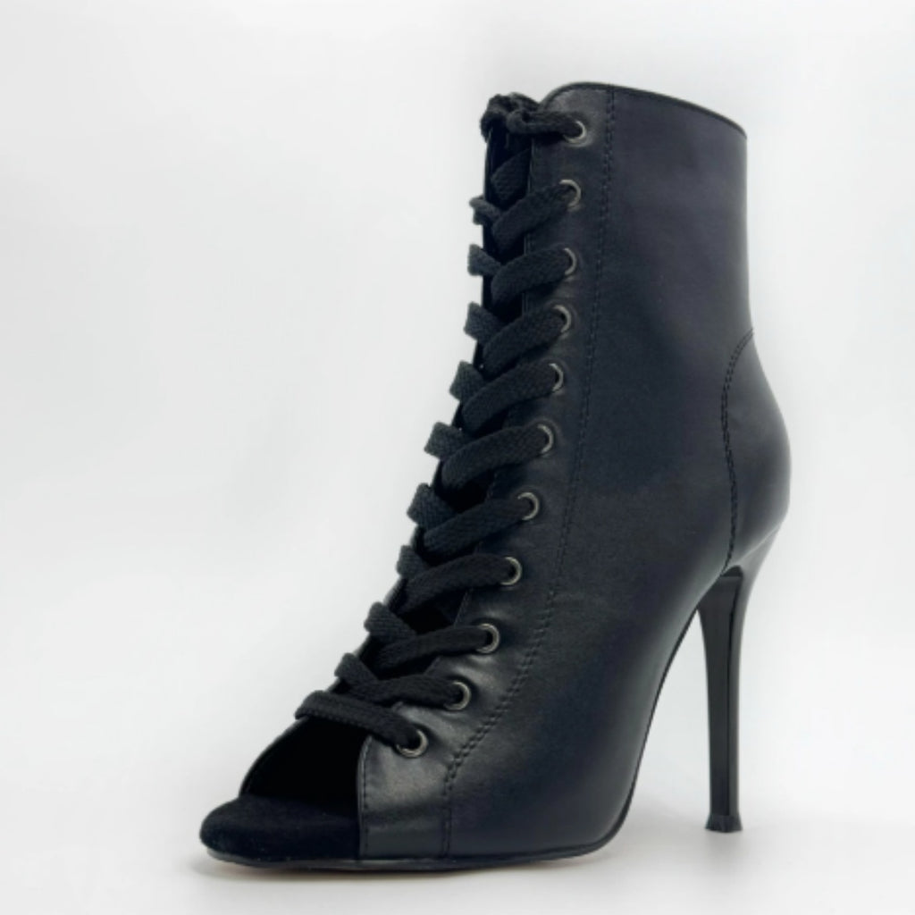 Talons hauts de style européen et américain pour les femmes avec des talons minces et des orteils sexy exposés